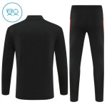 Kinder Portugal Training Sweatshirts Viertelreißverschluss 2025-26 Schwarze